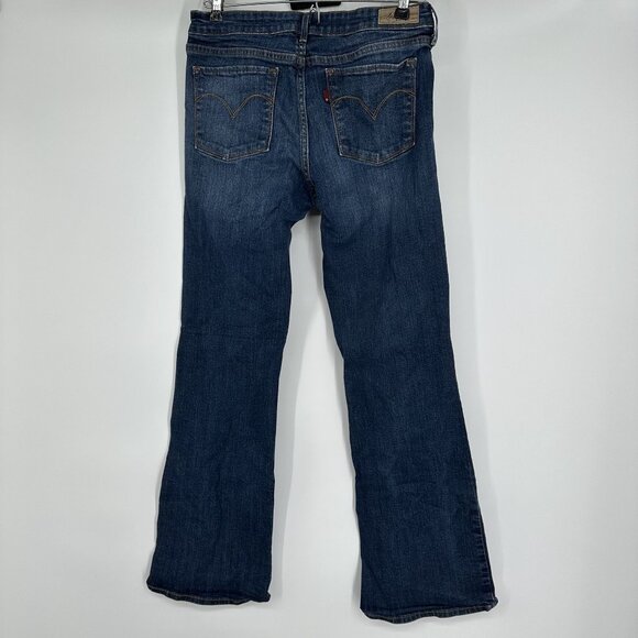 Levis Women's Jeans Slight Curve Classic Boot Cut Size 8 - Picture 2 of 5